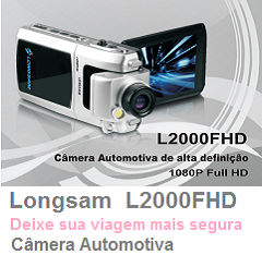 Câmera Automotiva Longsam L2000FHD